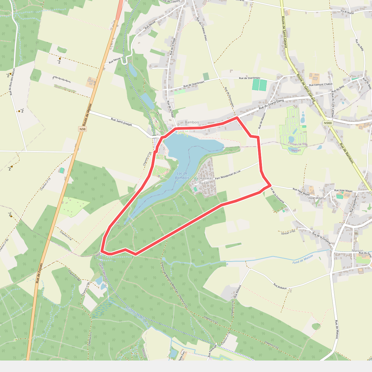 Circuit de Belle-Eau (Petite boucle)