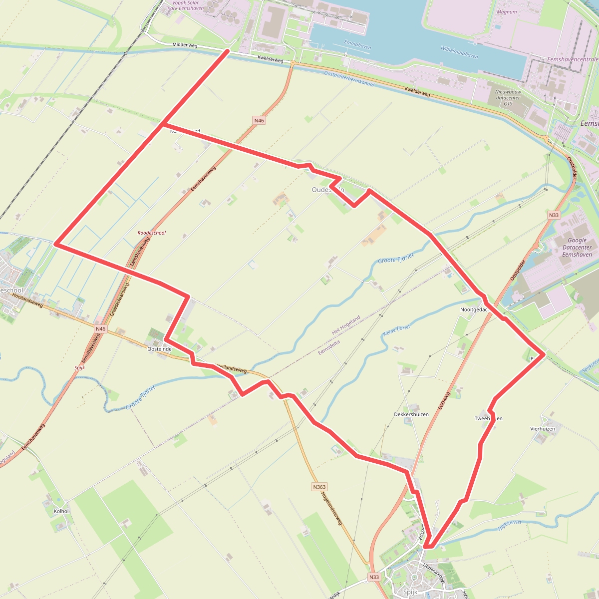Rondje Eemshaven