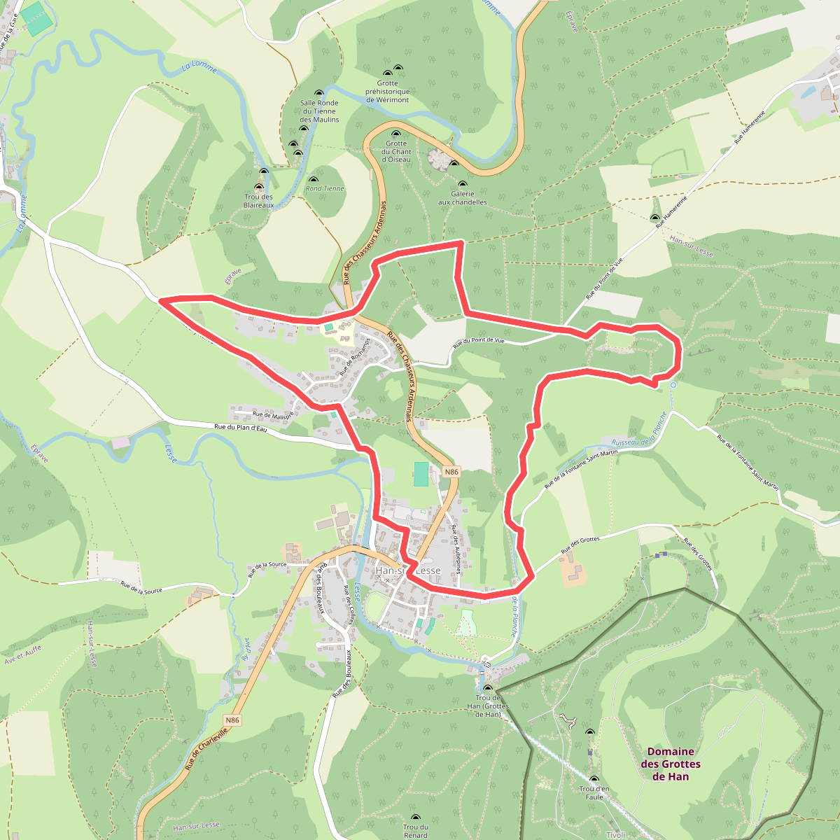 Le sentier ludique