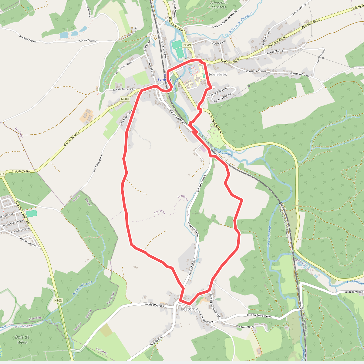 8. Promenade Saint-Martin - variante