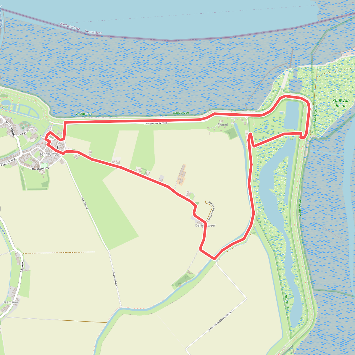 Landmerken: Punt van Reide/Breebaartpolder