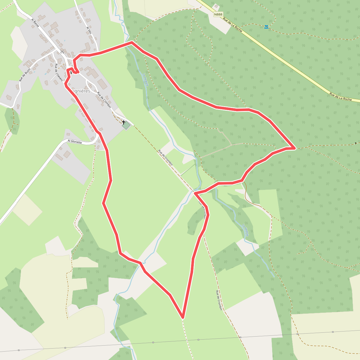 11. Promenade Linaigrette - variante
