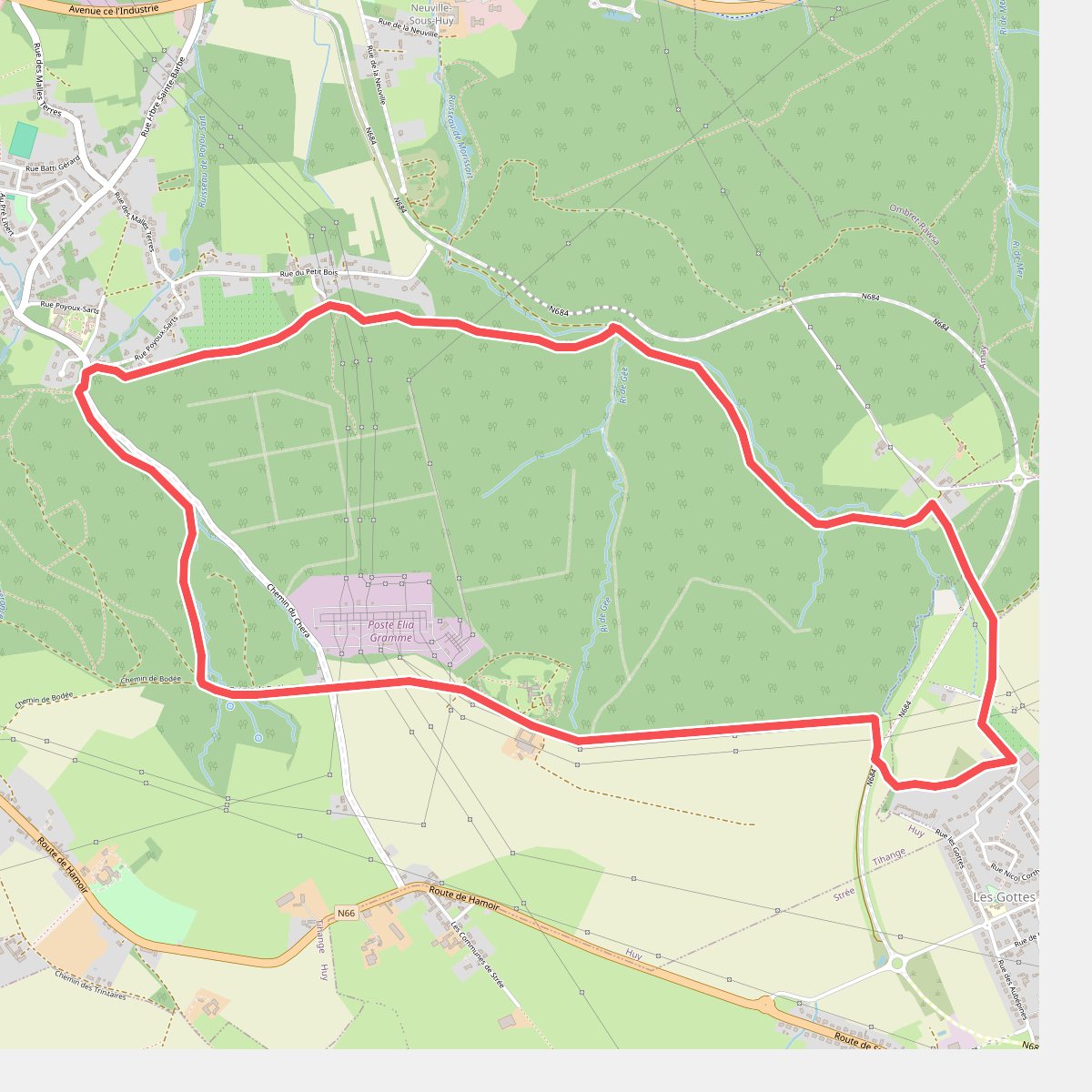 1. Tour du bois de Tihange