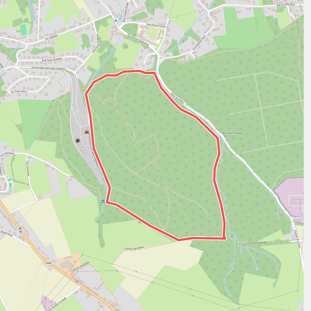 2. Tour du bois de Tihange