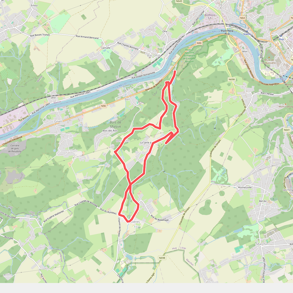 6. Promenade Beaufort - Solières