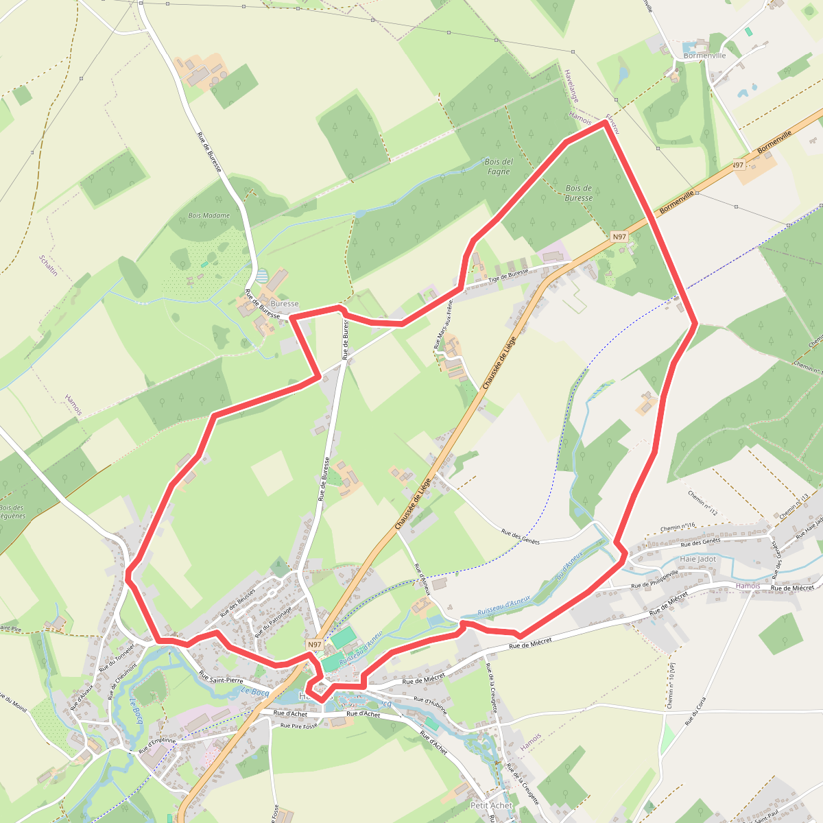 Du Val du Mauge au Tige de Buresse