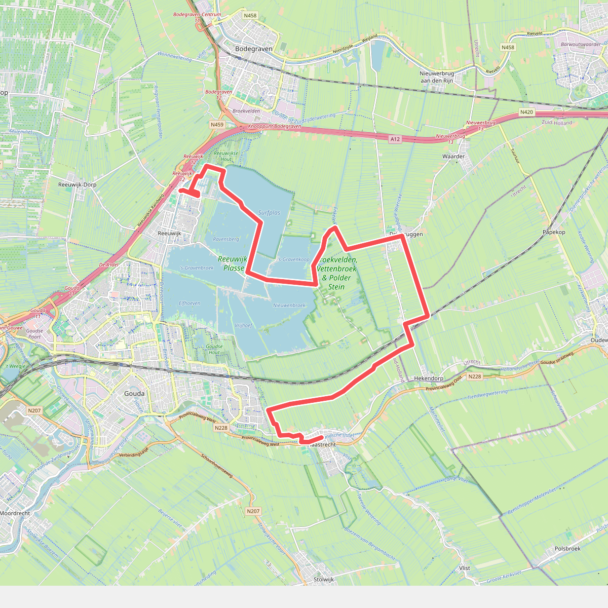Reeuwijk - Haastrecht · Pelgrimspad etappe 5