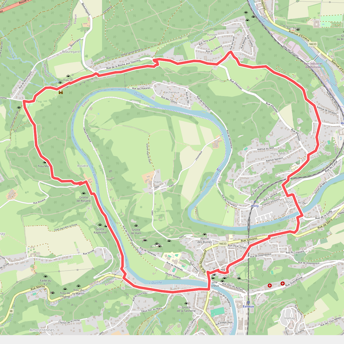ES06 Esneux - Circuit de la Roche-aux-Faucons