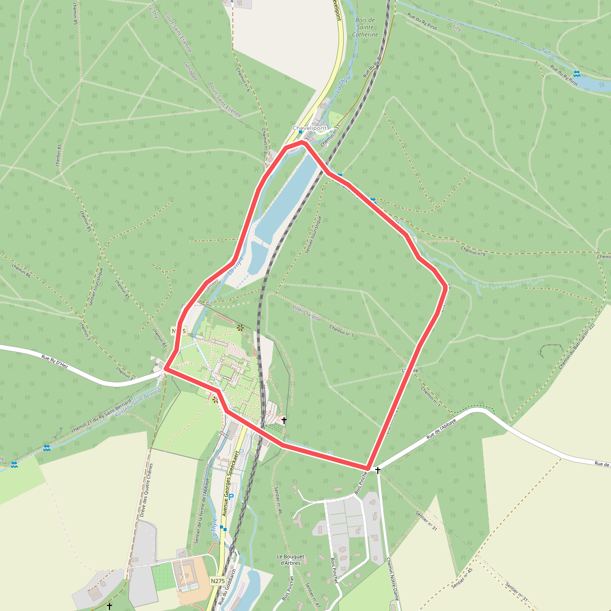 Autour de l'Abbaye