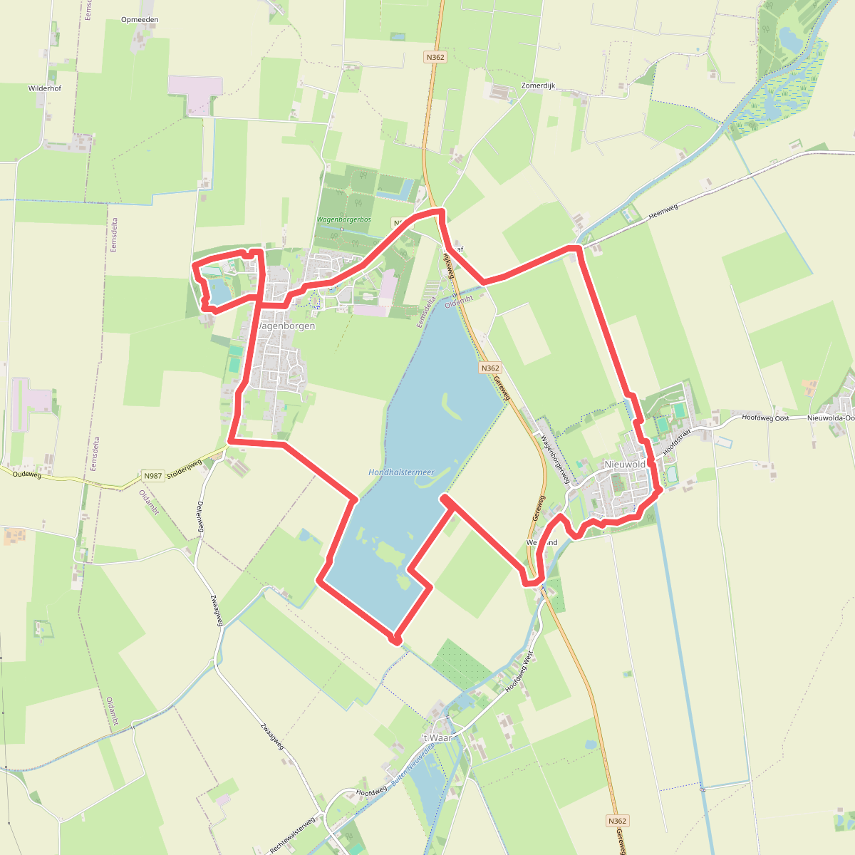 Nieuwolda en Wagenborgen