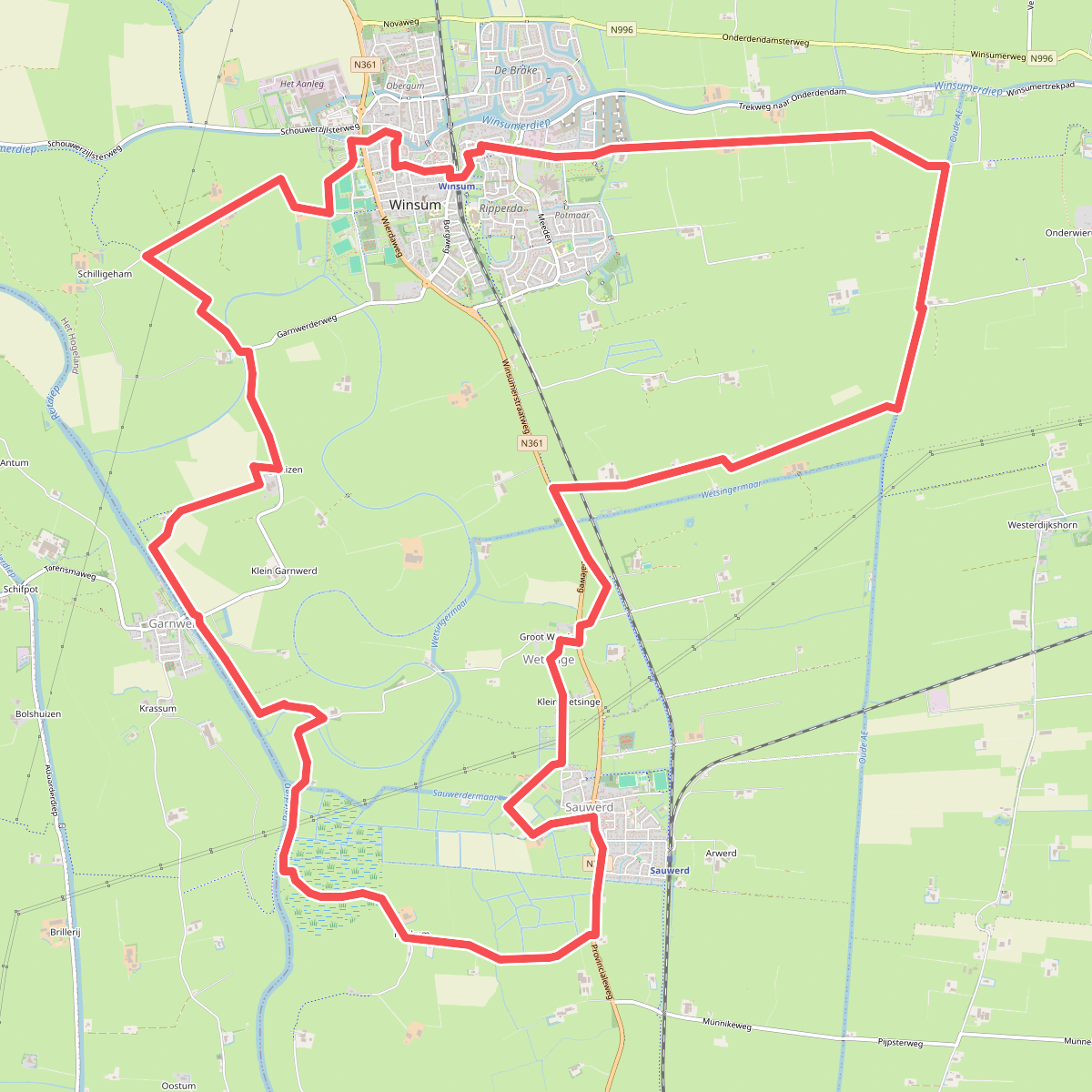 Panorama Reitdiep