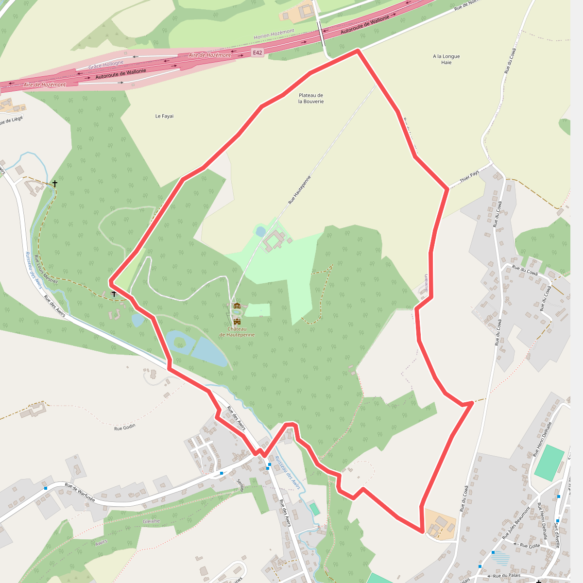 2. Autour du Château de Haultepenne