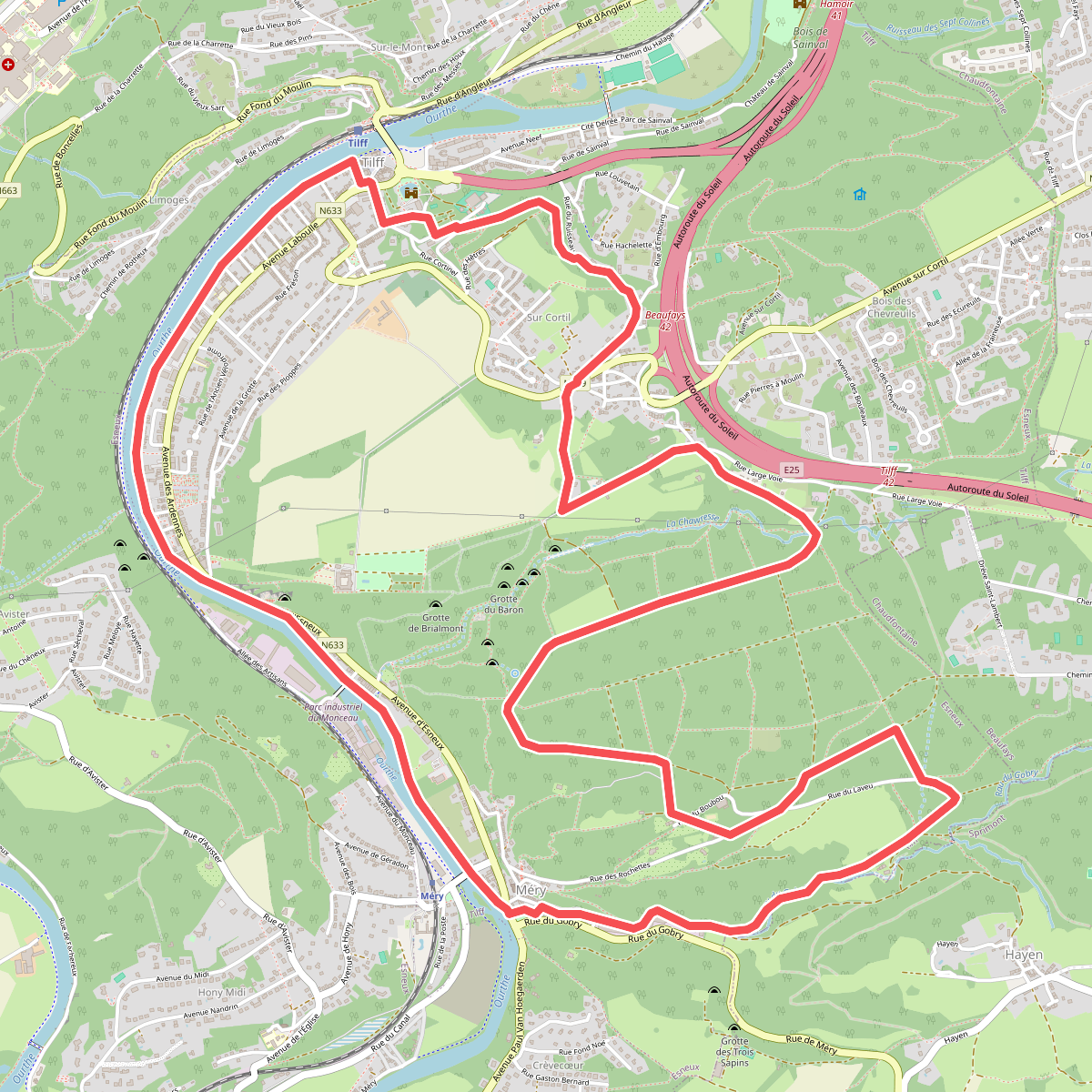 ES13 Tilff - Circuit du Bois des Manants