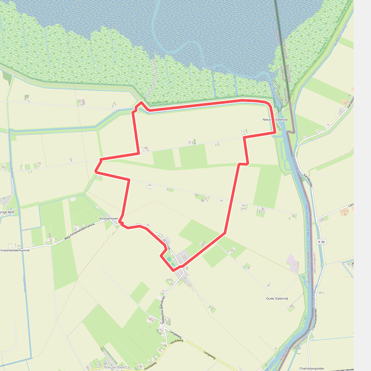 Rondje Dollard en dorpen