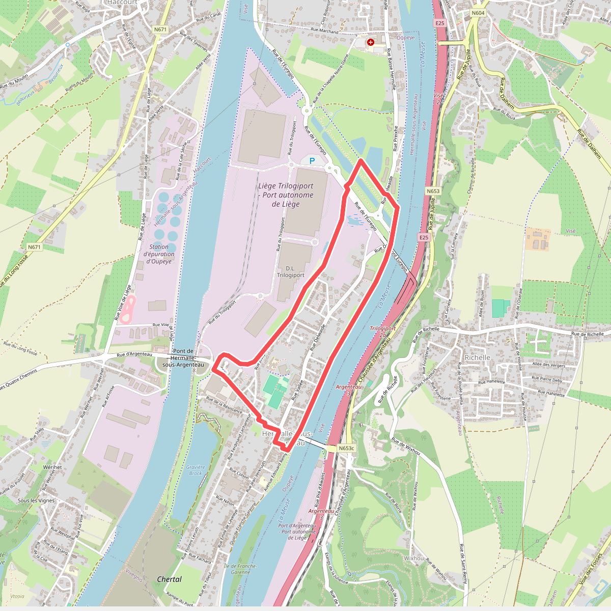 Promenade «Easy» Meuse Trilogiport