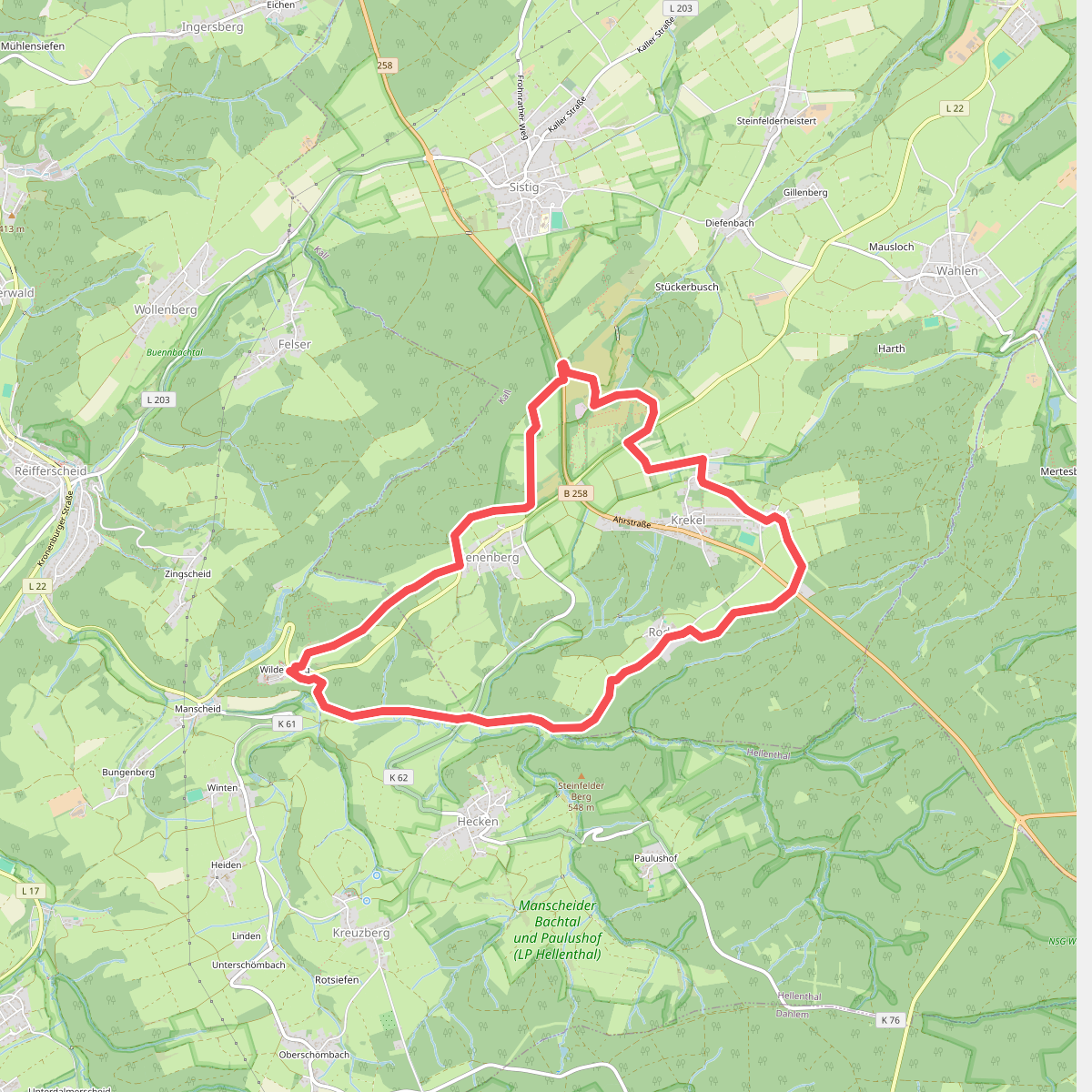 EifelSchleife Krekeler Höhe