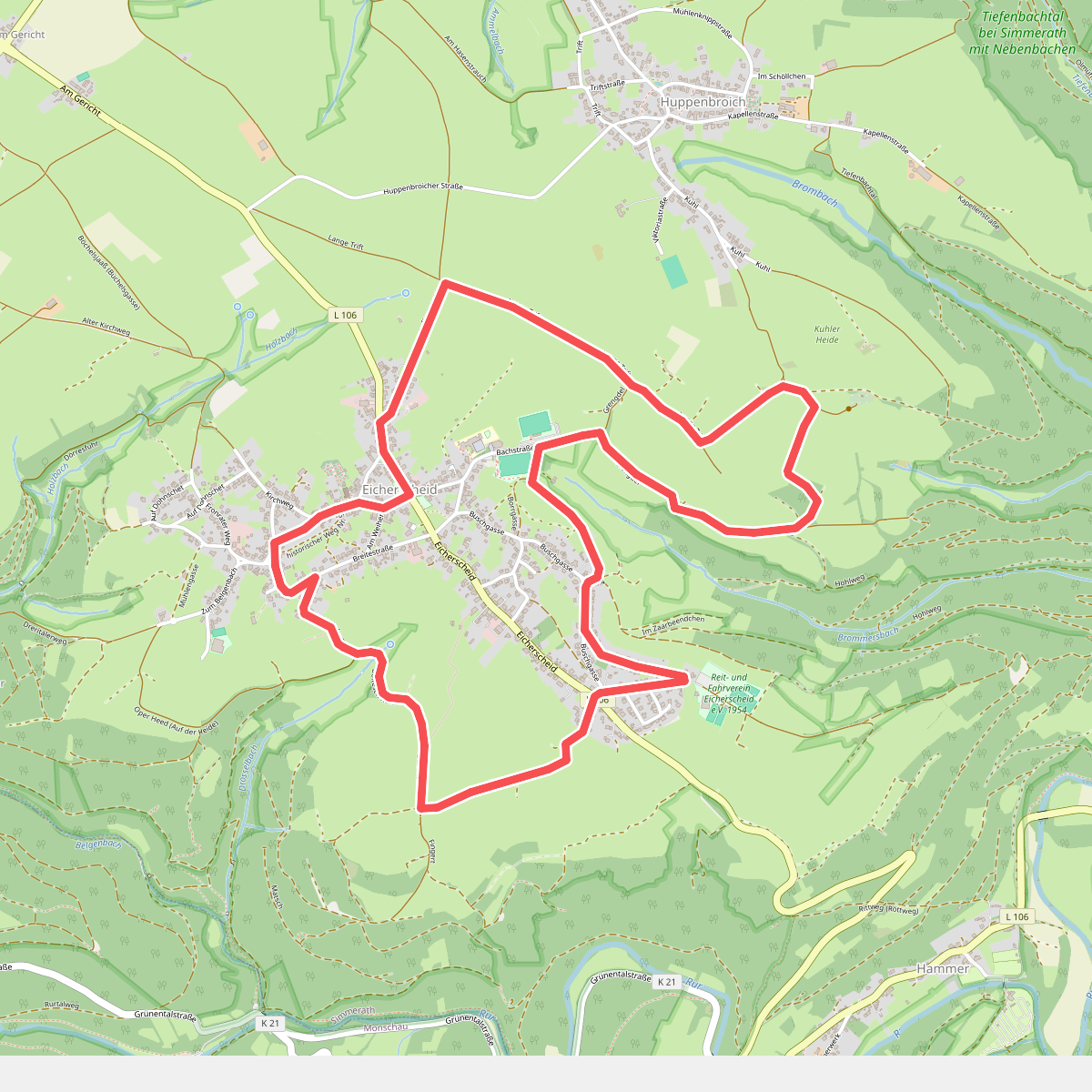 Flurheckenweg Eicherscheid