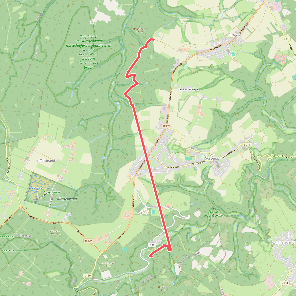 Rundweg A2 Hürtgenwald
