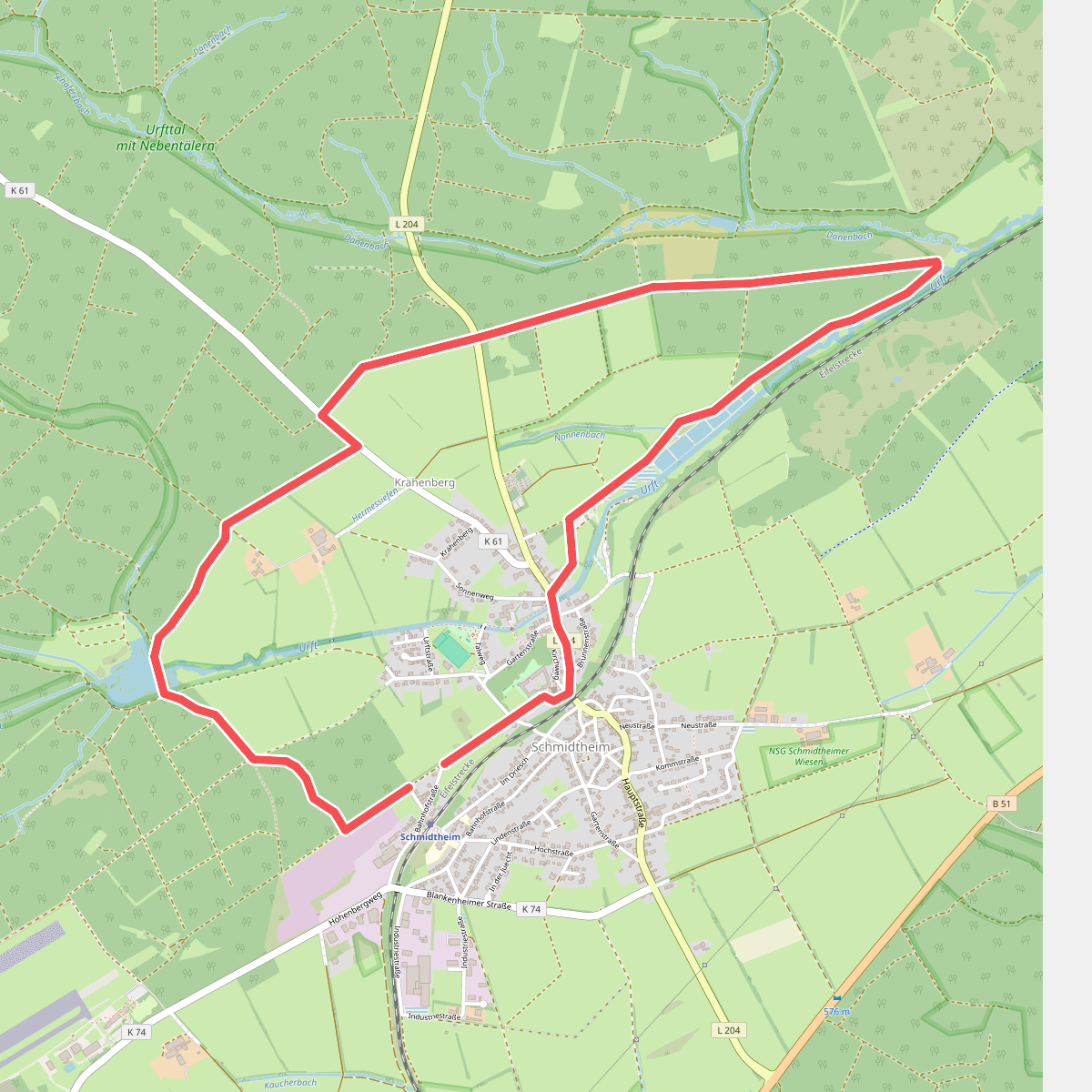 EifelSchleife Urftweiher