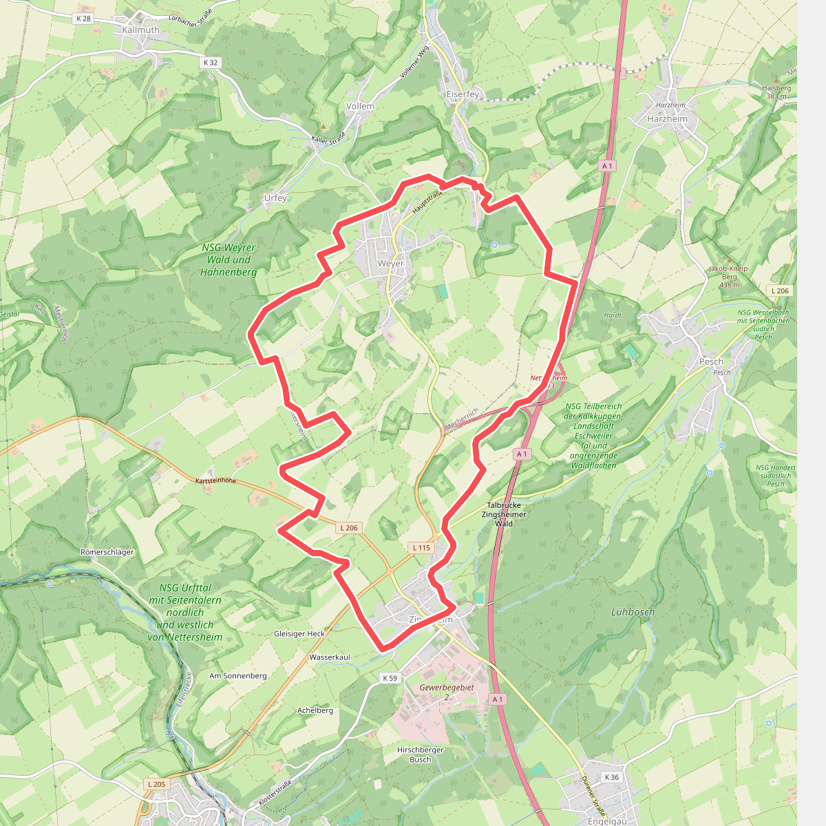EifelSchleife Kakushöhle und Kartsteinhöhe