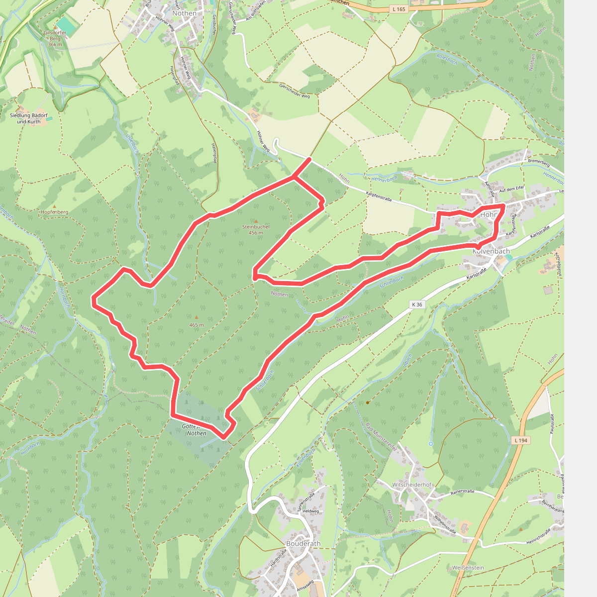 EifelSchleife Pfaffenbusch und Gotteswald
