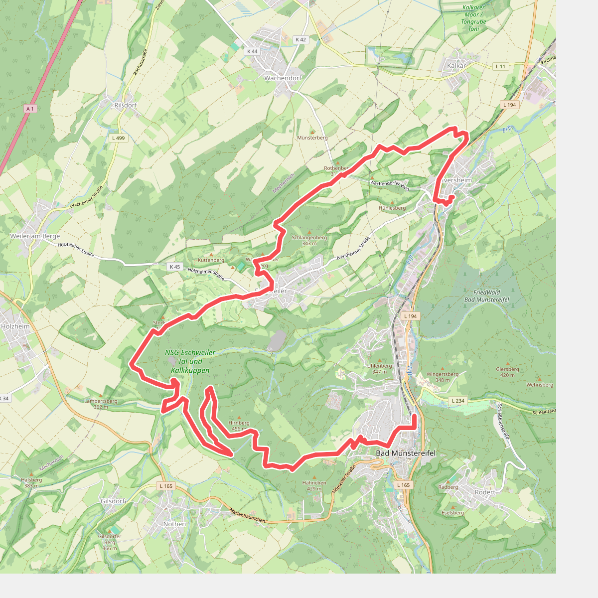 EifelSchleife Von Sternen und Römern