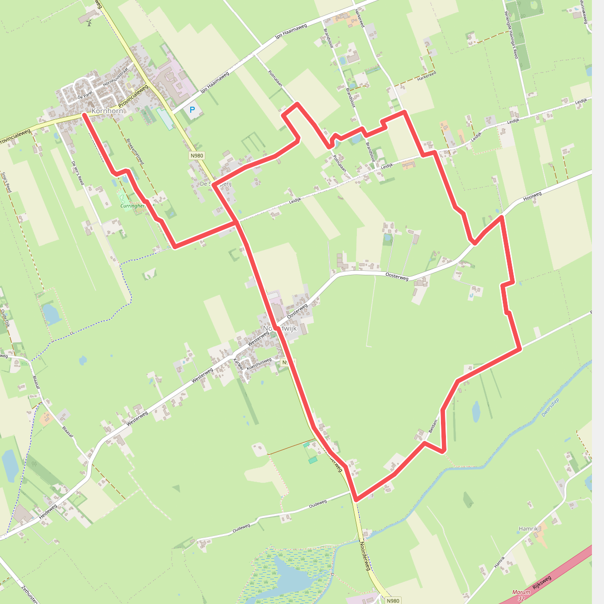 Kornhorn en Noordwijk