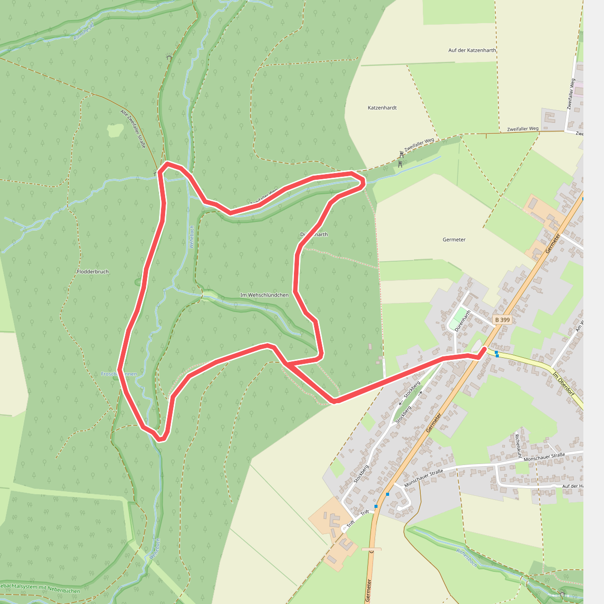 Archäologischer Wanderweg Hürtgenwald 1944-45