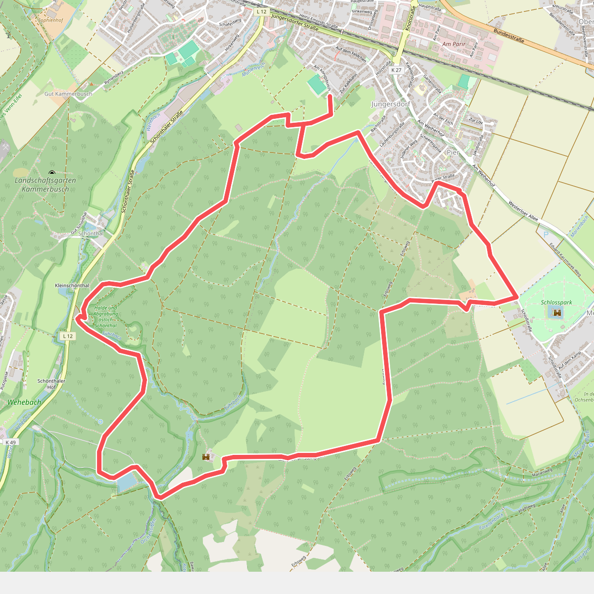 Langerwehe Wanderrundweg Nr. 21