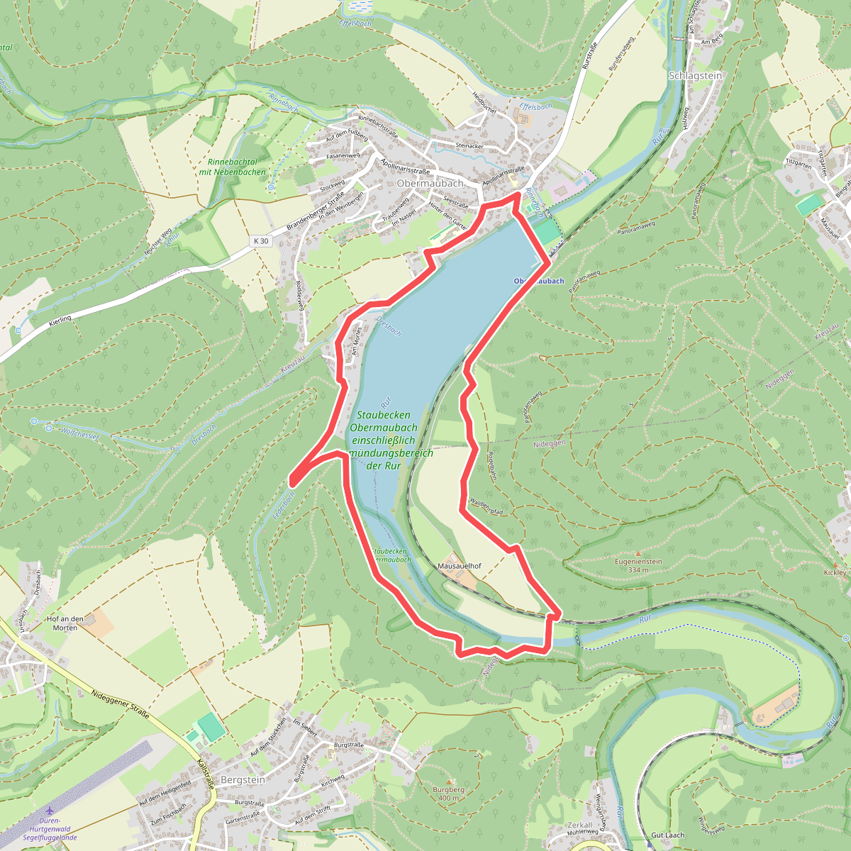 Stauseerundweg Obermaubach