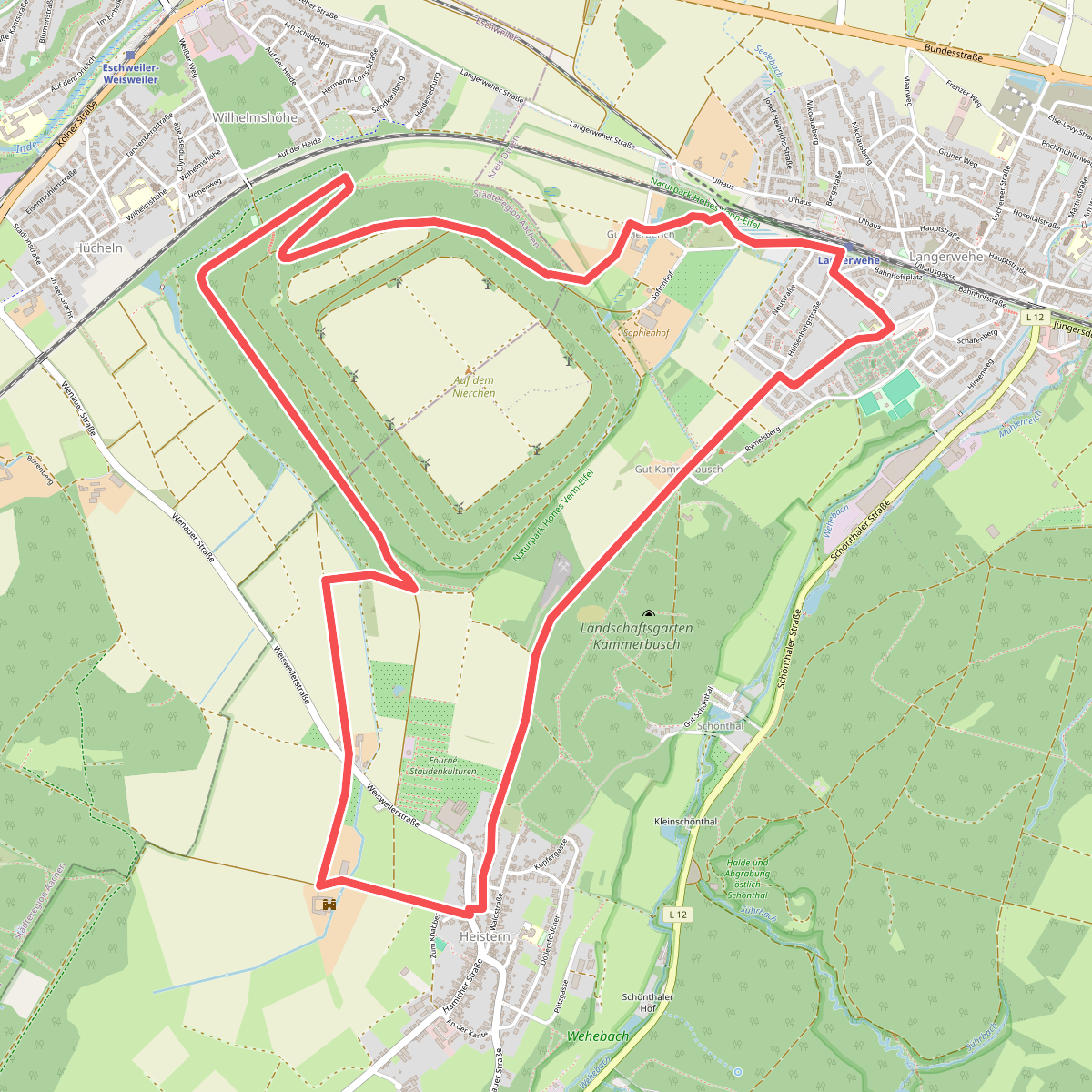Langerwehe Wanderrundweg Nr. 11