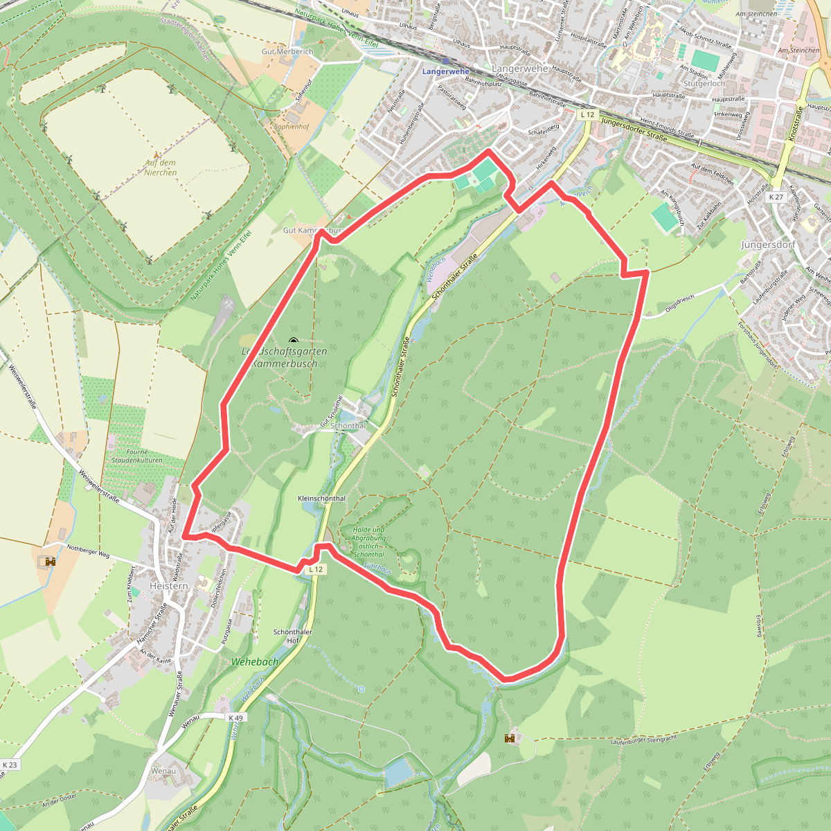 Langerwehe Wanderrundweg Nr. 31