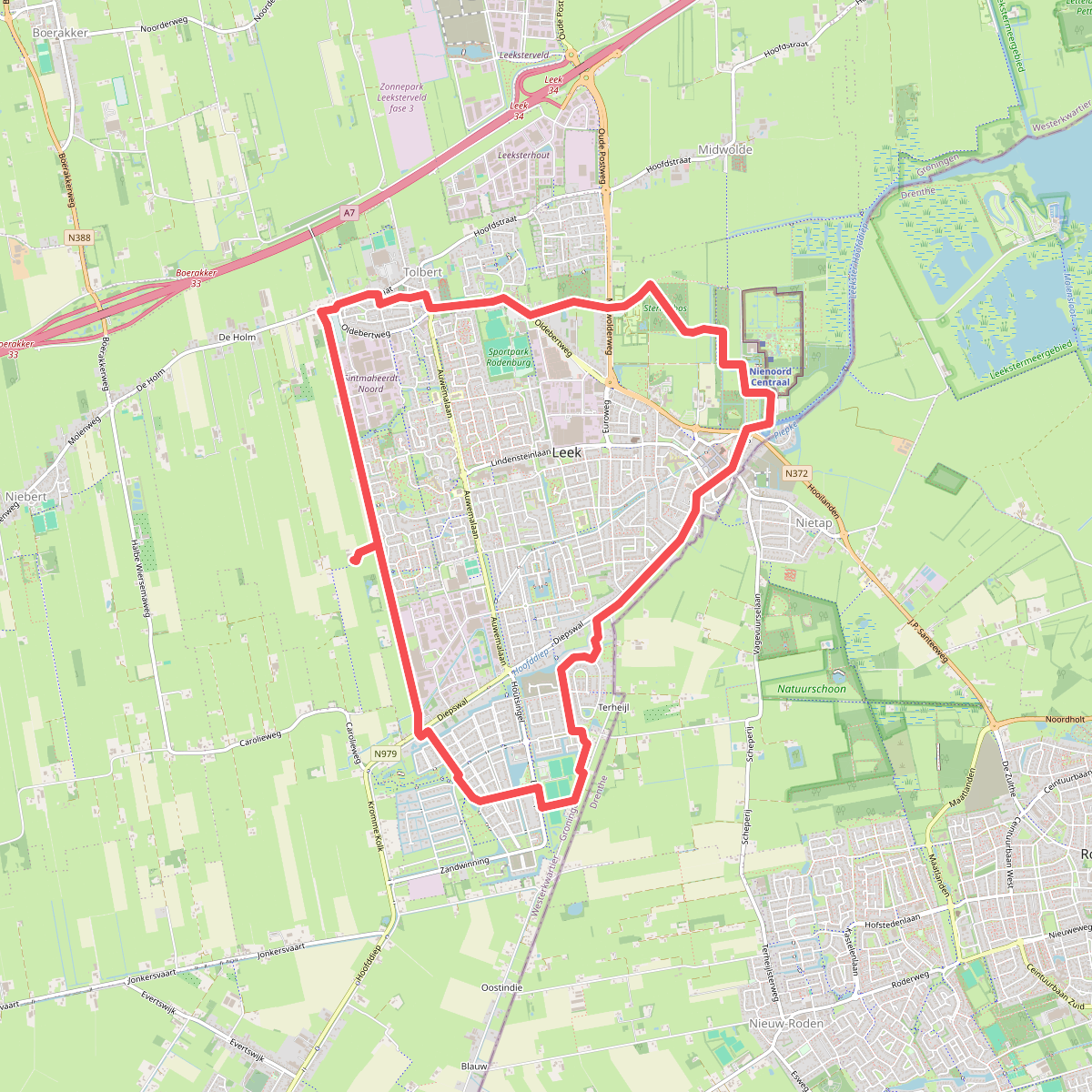 Leekstermeer wandeltocht 10 km