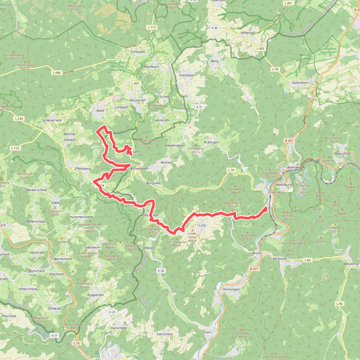 Sahrbacher Höhenweg