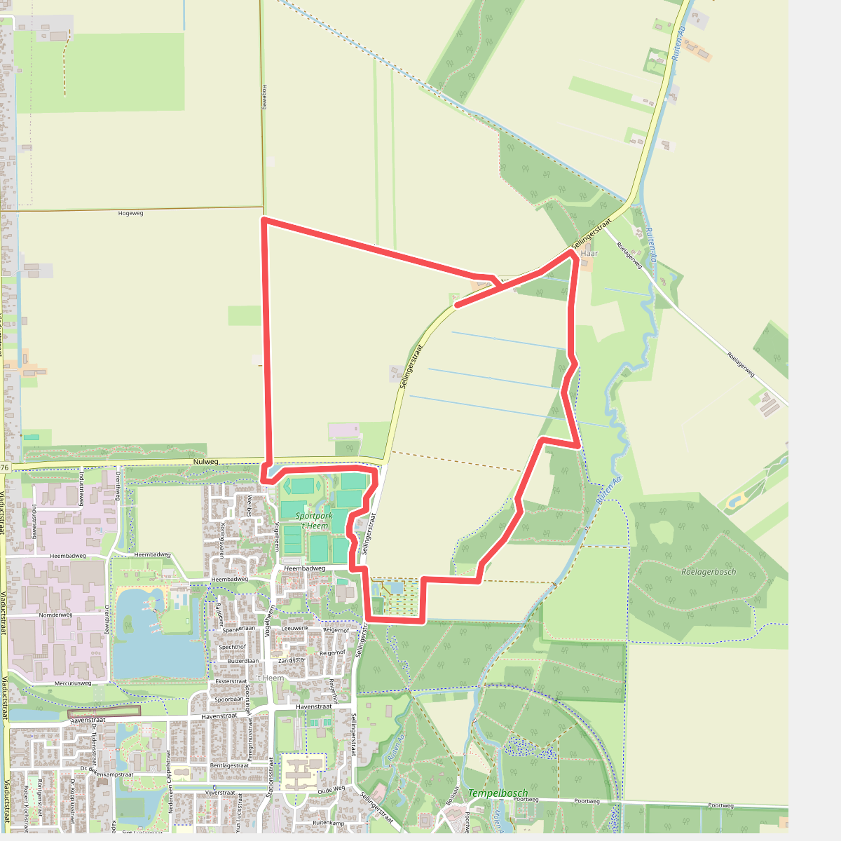 Rondom de Molen Ter Haar
