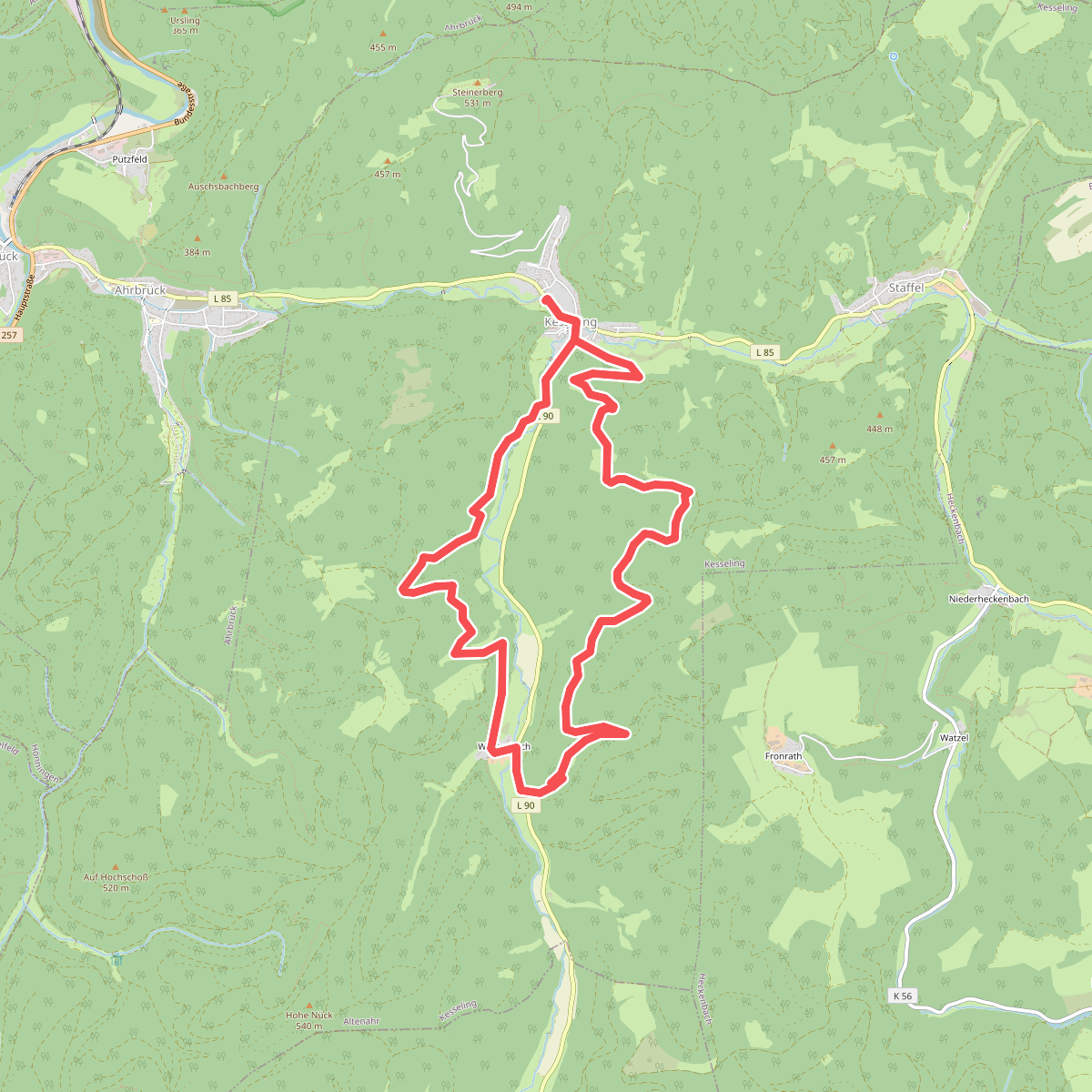 [⑦] Rundweg Kesseling 7