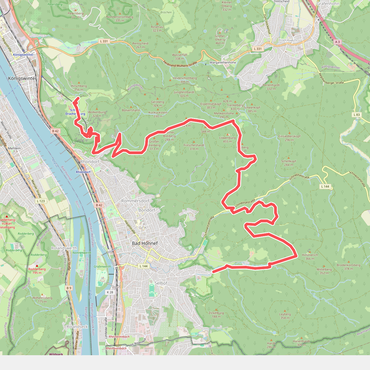 Rheinsteig Etappe 02 [Königswinter - Bad Honnef]