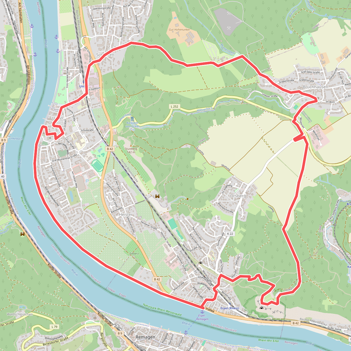 Rotbäckchen Rundwanderweg