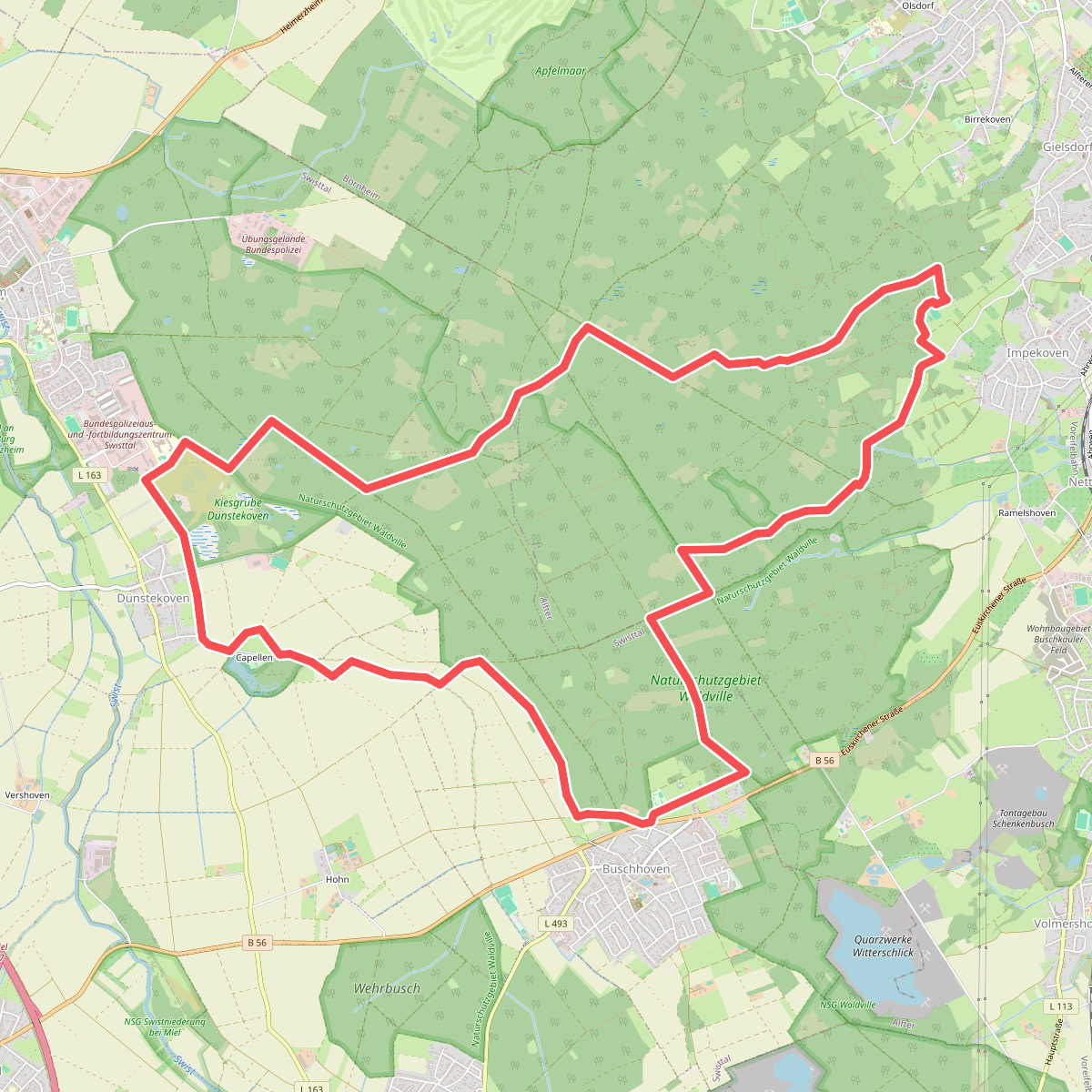 Waldville Weg