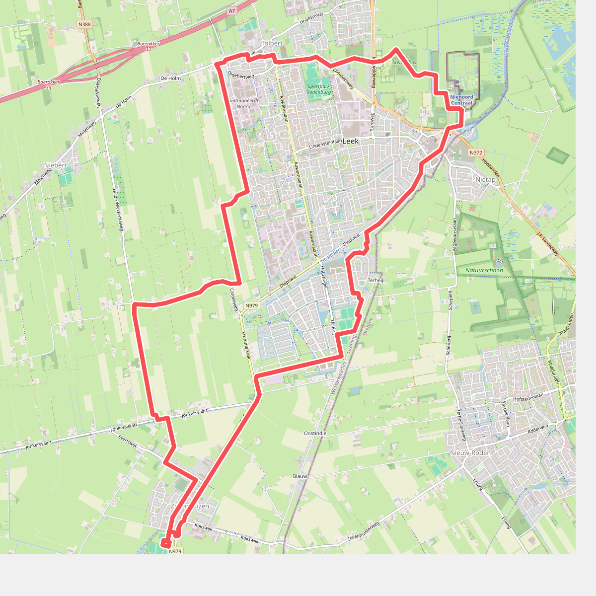 Leekstermeer wandeltocht 17,5 km