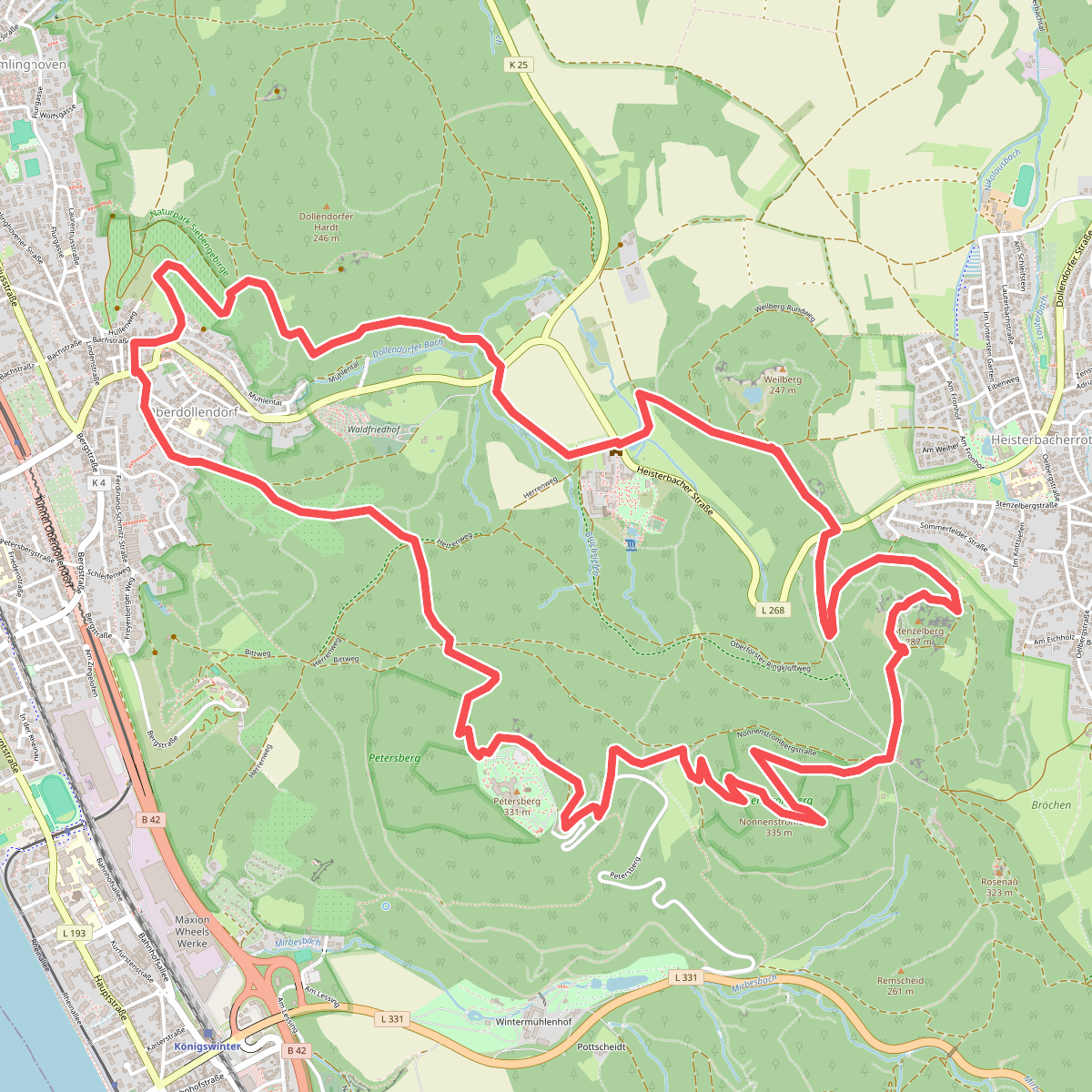 (3) Klosterlandschaft Heisterbach