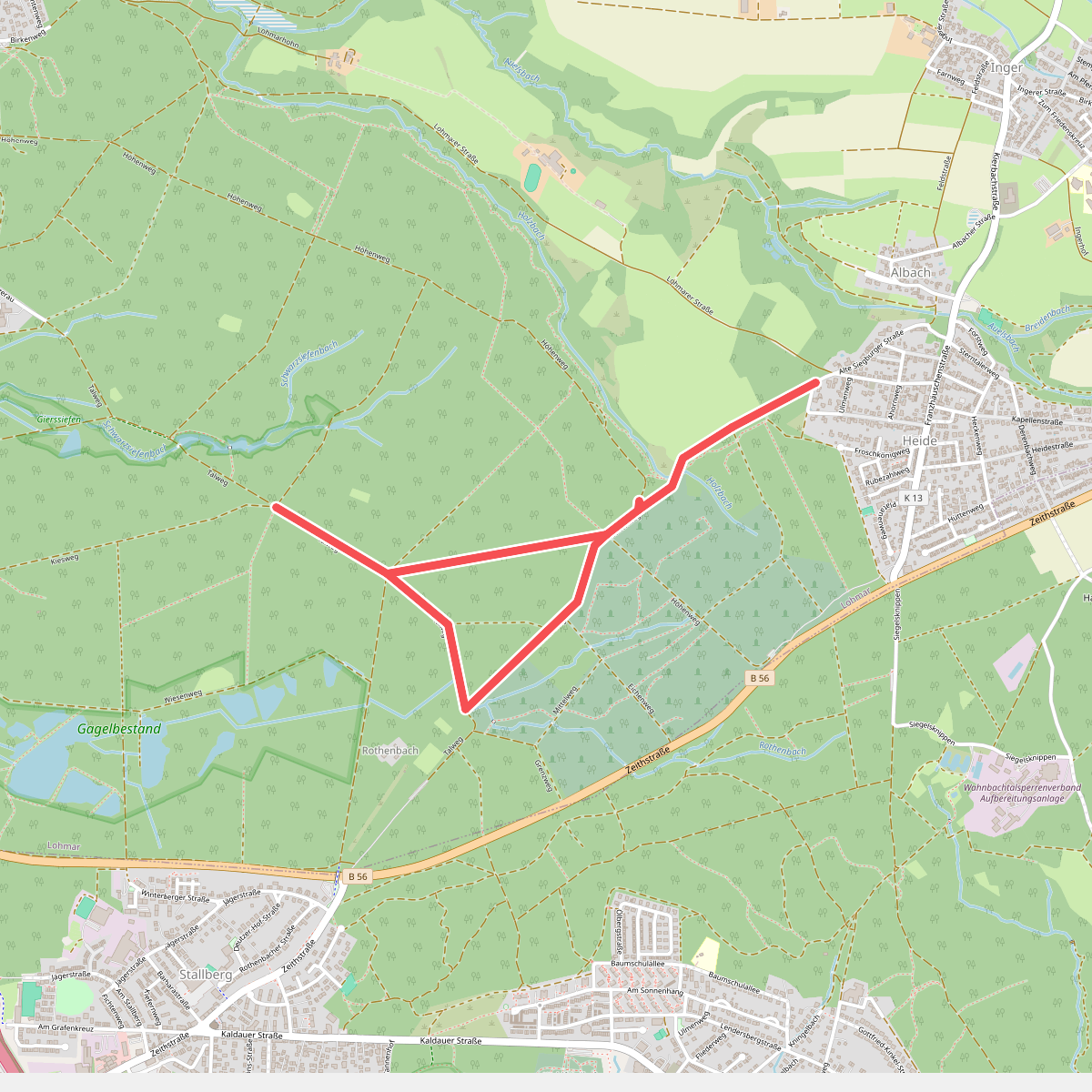 Rundweg A2 Lohmar
