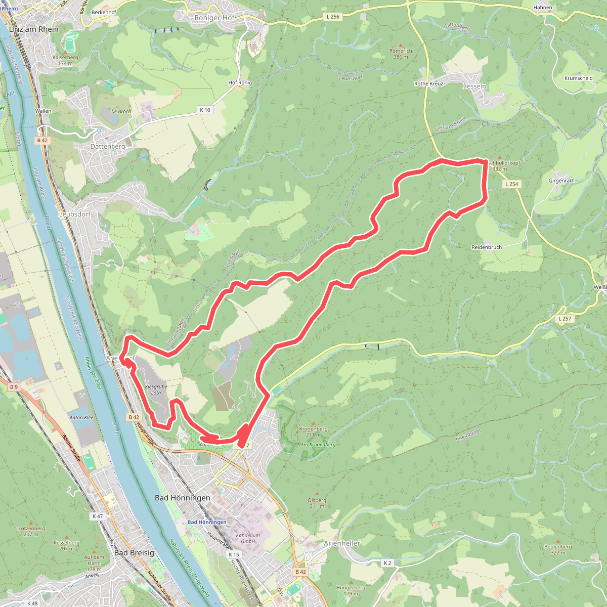 Hö1 - Rundwanderweg "Vom Tal zur Höhe"