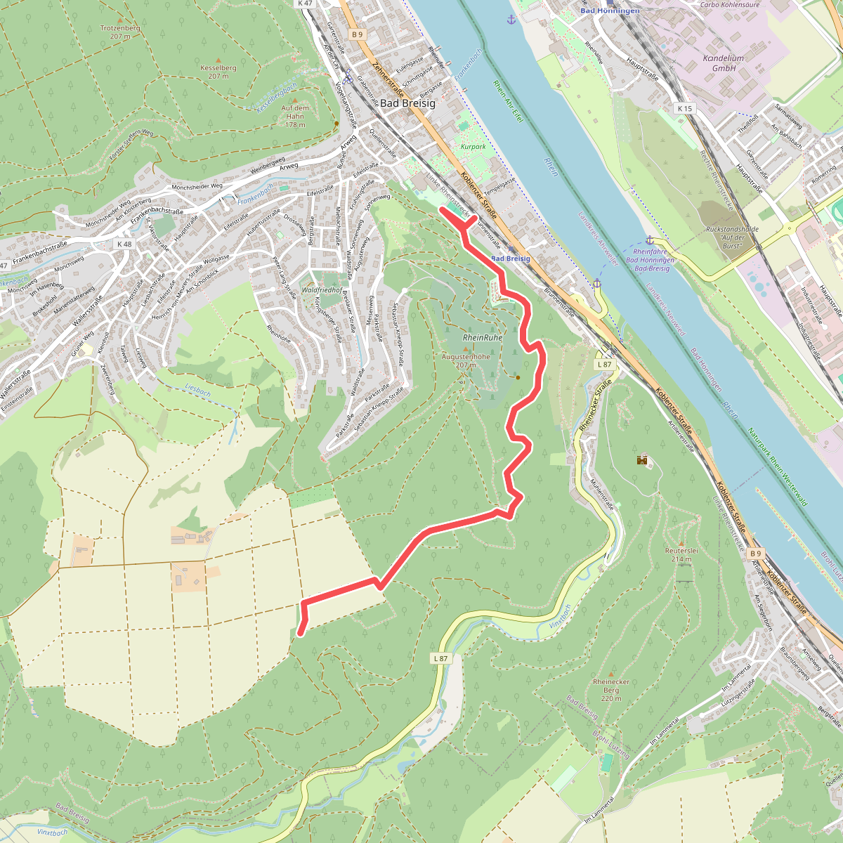 Quellenweg Bad Breisig
