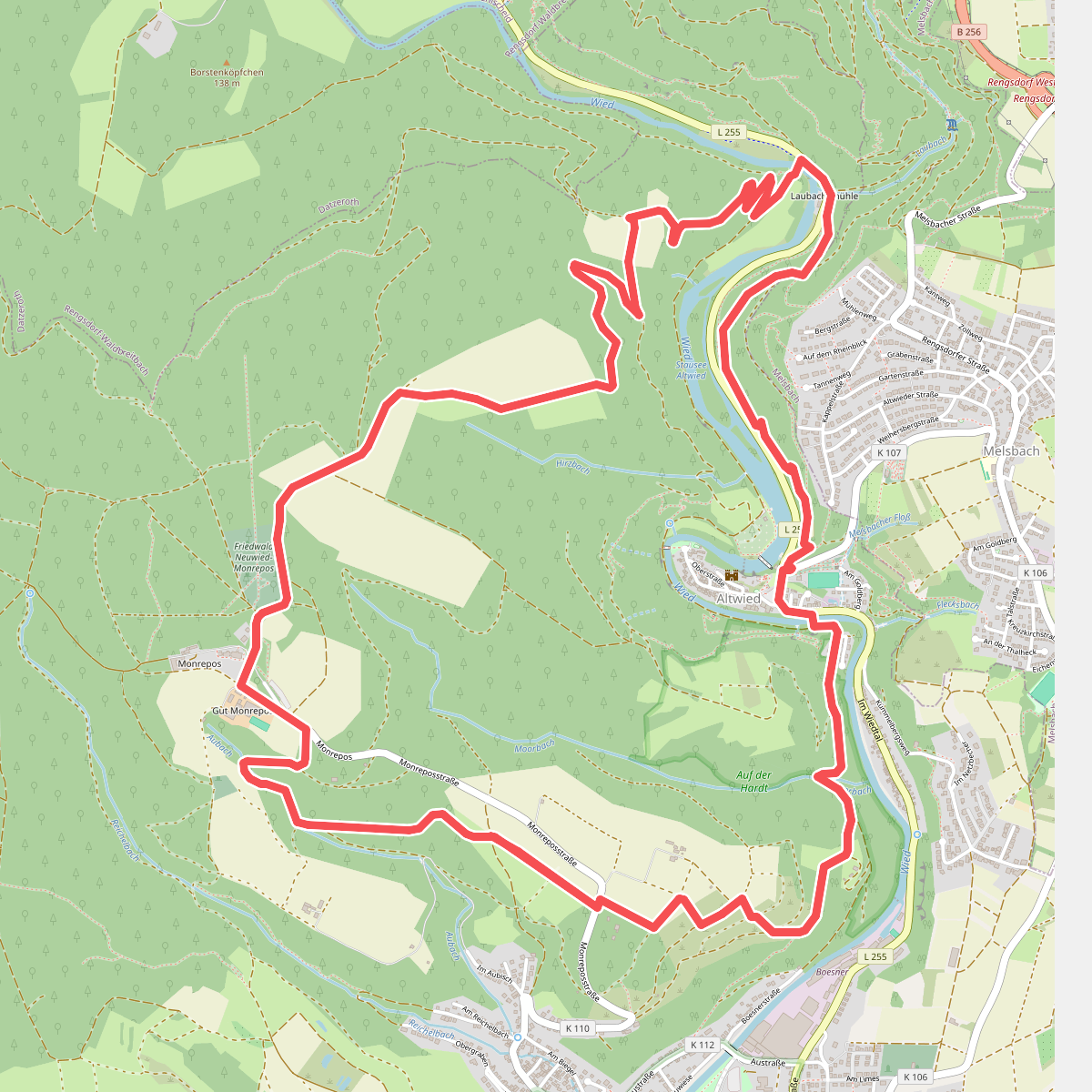 Rheinsteig-Rundtour Fürstenweg