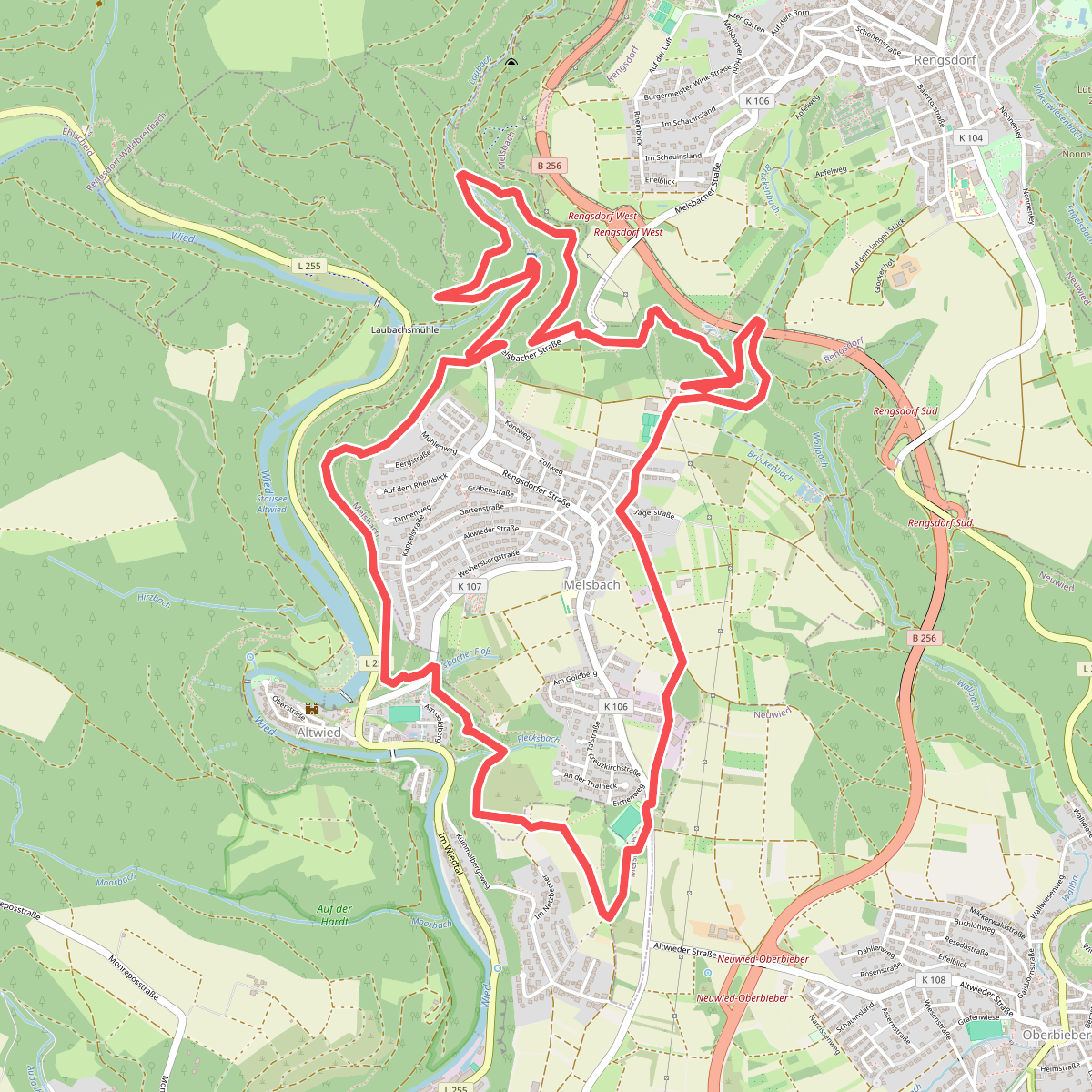 Rundwanderweg Melsbach 1