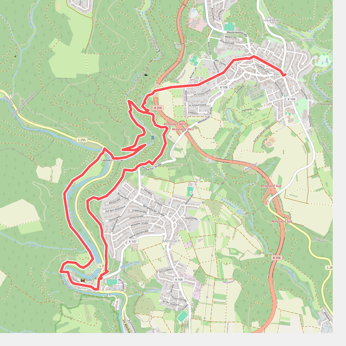 Rundwanderweg Rengsdorf 1 - Aussichtsreiche Höhen und alte Gemäuer