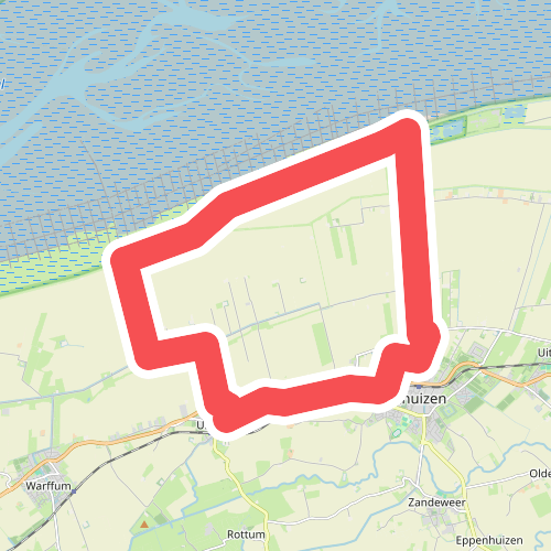 Natuurrijke slaperdijken, wandelroute Noord Groningen