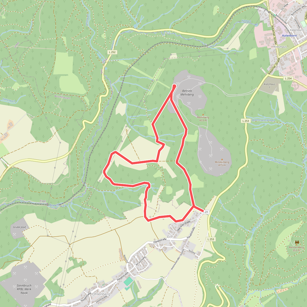 LZ13 - Rundwanderweg Minderberg