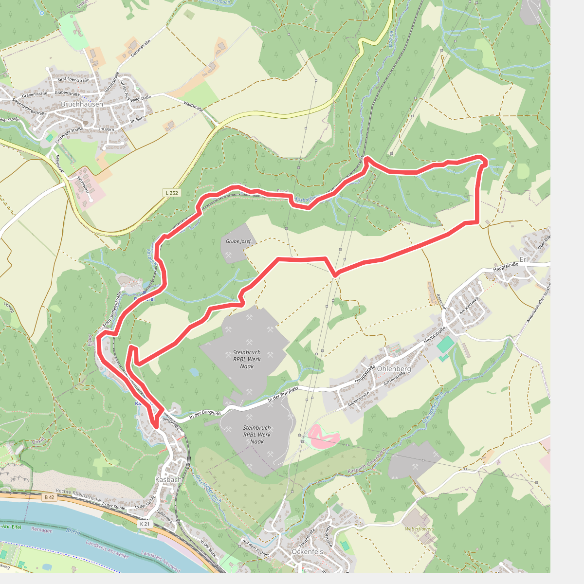 LZ14 - Rundwanderweg Unteres Kasbachtal